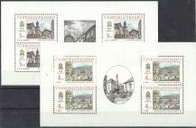1988, ČSR II, PL2868/2869, Bratislavské motivy, **