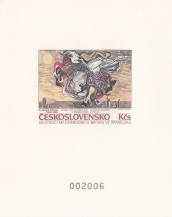 1988, ČSR II, PT21, Světová výstava poštovních známek PRAGA 88