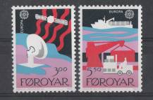 1988, Faery, 0166/0167, EUROPA - Transportní a komunikační prostředky, **
