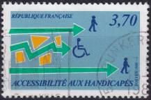 1988, Francie, 2672, Integrace postižených do společnosti ⊙