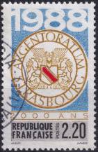 1988, Francie, 2688, 2000 let města Strassburg ⊙