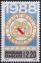 1988, Francie, 2688, 2000 let města Strassburg ✶✶