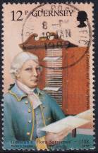 1988, Guernsey, 0430, 200. výročí zveřejnění díla "Flora Sarniensis" od Joshuy Gosselina: Joshua Gosselin ( 1739 - 1813)  ⊙