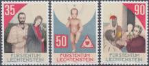 1988, Lichtenštejnsko, 0954/0956, Vánoce ∗∗