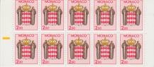 1988, Monako, ZS1850, Výplatní známky: Zemské znaky ∗∗
