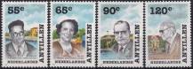 1988, Nizozemské Antily, 0642/0645, Zasloužilé osobnosti ✶✶