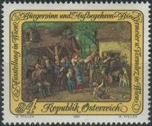 1988, Rakousko, 1913, Výstava "Občanská neposlušnost - Biedermaier a předbřeznová doba ve Vídni", Vídeň ∗∗