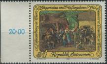 1988, Rakousko, 1913p, Výstava "Občanská neposlušnost - Biedermaier a předbřeznová doba ve Vídni", Vídeň ∗∗