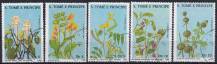 1988, Svatý Tomáš a Princův ostrov, 1036/1040, Léčivé rostliny ⊙