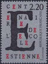 1989, Francie, 2699, 100 let École Estienne pro grafiky užitého umění ✶✶