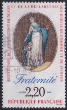1989, Francie, 2720, 200. výročí Francouzské revoluce: Vyhlášení lidských a občanských práv (III) ⊙