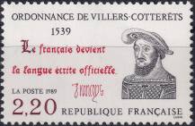 1989, Francie, 2746, 450. vyhlášení francouzštiny jako jediným úředním jazykem ✶✶