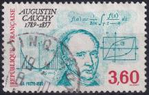 1989, Francie, 2747, 200. výročí narození Augustina Louise Barona Cauchyho ⊙