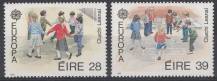 1989, Irsko, 0679/0680, EUROPA - Dětské hry, **