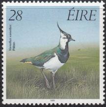 1989, Irsko, 0691, Lovní ptáci: Vanellus vanellus ∗∗