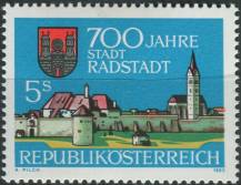 1989, Rakousko, 1955, 700 let města Radstadtu ∗∗