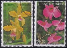 1989, Svatý Tomáš a Princův ostrov, 1109/1110, Orchideje ⊙