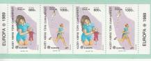 1989, Turecký Kypr, ZS02, EUROPA - Dětské hry, **