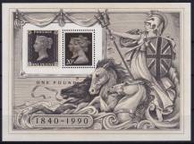 1990, Anglie, A06, 150 let poštovních známek ✶✶