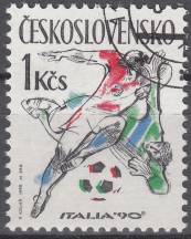 1990, ČSR II, 2941, Mistrovství světa v kopané ITALIA 90 ⊙