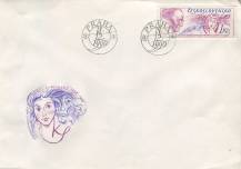 1990, ČSR II, FDC21/90, Den čs. poštovní známky