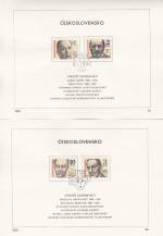 1990, ČSR II, NL02a-d/1990, Výročí osobností