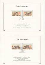 1990, ČSR II, NL17a+b/1990, Ochrana přírody - chránění savci