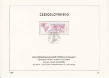 1990, ČSR II, NL21/1990, Den čs. poštovní známky 1990