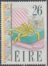 1990, Irsko, 0708D, Blahopřejná známka ∗∗