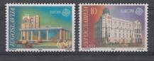 1990, Jugoslávie, 2414/2415, EUROPA - Pošty, **