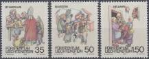1990, Lichtenštejnsko, 1008/1010, Zimní zvyky ∗∗