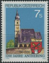 1990, Rakousko, 1986, 1200 let Antheringu ∗∗