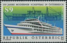 1990, Rakousko, 1999, 150 let moderního stavitelství lodí v Rakousku ∗∗