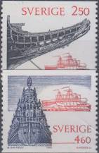 1990, Švédsko, 1607/1608, Nové muzeum Vasa ∗∗