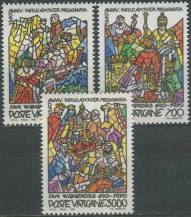 1990, Vatikán, 0999/1001, 1300. výročí začátku misionářského působení svatého Willibrorda ∗∗