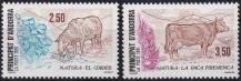 1991, Andorra (Francouzská pošta), 0426/0427, Ochrana přírody  ✶✶