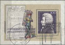 1991, Bundes, A026, 200. výročí úmrtí Wolfganga Amadea Mozarta ⊙