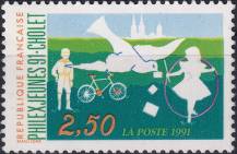 1991, Francie, 2827, Mezinárodní výstava poštovních známek mládeže PHILEX-JEUNES ´91, Cholet ✶✶