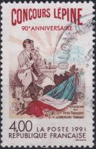 1991, Francie, 2833, 90 let Lépinovy soutěže pro malé továrníky a vynálezce ⊙