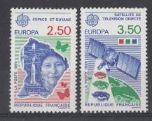 1991, Francie, 2834/2835, EUROPA - Evropa ve vesmíru, **