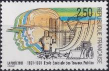 1991, Francie, 2861, 100 let Vysoké školy technické pro veřejné služby ✶✶