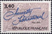 1991, Francie, 2863, 30 let Amnesty International ✶✶