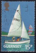 1991, Guernsey, 0522, 100 let Yachtclubu na Guernsey  ⊙  