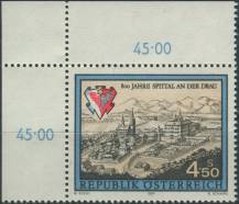 1991, Rakousko, 2024p, 800 let Spittalu an der Drau ∗∗ r