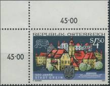 1991, Rakousko, 2030p, 500 let města Greinu ∗∗ r