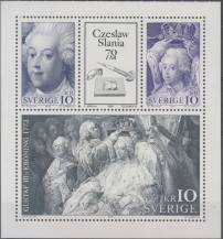 1991, Švédsko, SL191, 70. narozeniny Czeslawa Slaniy ∗∗