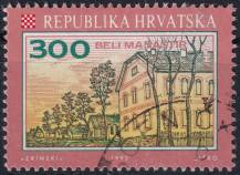 1992, Chorvatsko, 0199, Výplatní známka: Chorvatská města - Beli Manastir ⊙