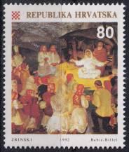 1992, Chorvatsko, 0218, Vánoce ✶✶
