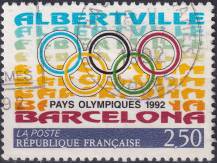1992, Francie, 2904, Olympijské hry, Albedtville a Barcelona ⊙
