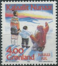 1992, Grónsko, 0229, Vánoce ∗∗
